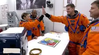 NASA's Artemis 2 astronauts tackle emergency spacecraft escape drill at night #nasa #artemismission