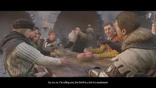 KCD2 - Dry Devil tries to shoot an apple off of Zizka's head