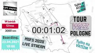 [MSFS 2020] LIVE STREAM | Vatsim | Rzeszów (EPRZ) - Modlin (EPMO) - Wrocław (EPWR) | A32NX