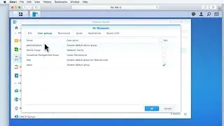 How to setup a Synology NAS (DSM 6) - Part 11: Assign Group Folder Permissions to user accounts