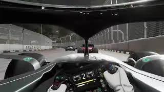 F1 2019 Career Realistic Settings No Assists Race 14 Singapore