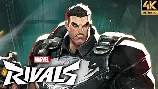 Marvel Rivals - The Punisher (Daredevil: Born Again Skin) Gameplay Showcase (4K 60FPS)