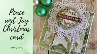 Peace and Joy Christmas Card