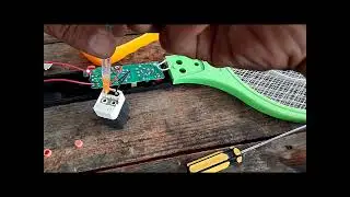 Mosquito Racket drained battery|paano ayusin