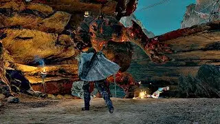 Shadow of War - Giant Fire Graug Fight [4K Ultra HD 60FPS] PC