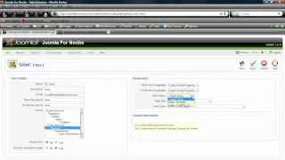 Joomla 1.5 Tutorial - User Manager
