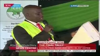Aaron Cheruiyot officially declared winner of Kericho senatorial by election