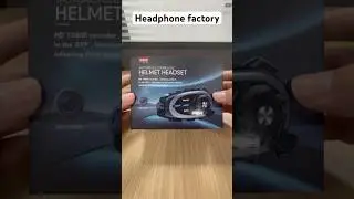 Q30PRO helmet Bluetooth headphone source manufacturer, support ODM/OEM。#intercom #motorcycle