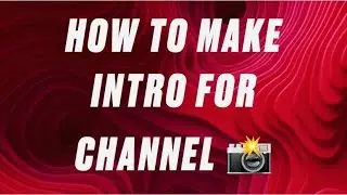 How to make Intro video for YouTube channel using Renderforest.