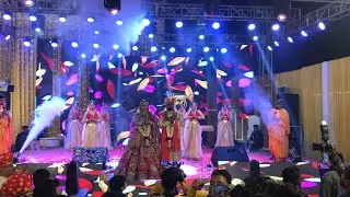 NEW GRAND VERMALA CONCEPT |BRIDE GROOM WEDDING ENTERY|VARANASI|NBDS|8765185085