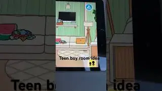 Teen boy room idea #tocaboca #bigfamilyhouse