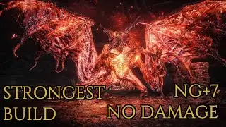 Dark Souls 3: Demon Prince (Demon in Pain and Demon from Below) - Ng+7, No Damage, Strongest Build