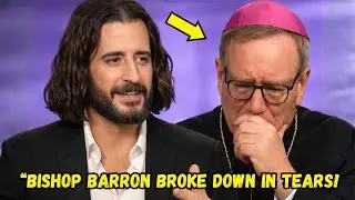 “What Jonathan Roumie JUST Said About Jesus Left Bishop Barron in Tears!”