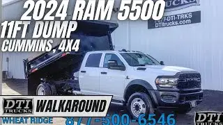 2024 RAM 5500HD Dump Truck, Cummins, Auto, 4x4 #17968M