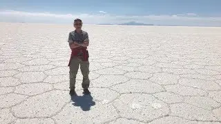 Exploring The Massive Salt Flats At Uyuni In Bolivia