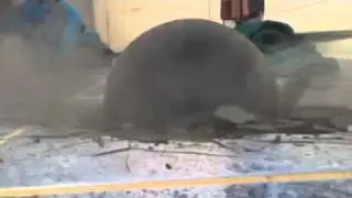 HUGE ROCK FALLING!!
