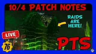 Gleaming Depths are live! PTS Patch Notes | Fallout 76