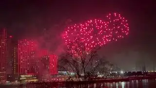 NYE London Fireworks from the O2 Arena 2025
