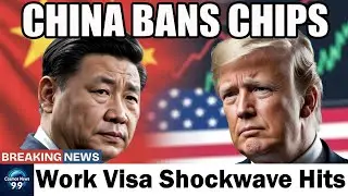 CRISIS || China Blocks U.S. AI Chips &ndash; $1 Trillion Sell-Off Begins, Work Visa Shockwave Hits