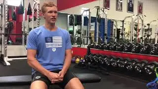 Swimmer Jake Foster gives Cincinnati Functional Fitness a testimonial