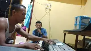 Cek sound Cinta ku karam,,masih belajar jangan di bully