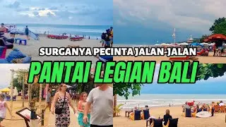 REVIEW PANTAI LEGIAN BALI | JALAN DARI PUSAT PERTOKOAN SAMPAI KE PANTAI