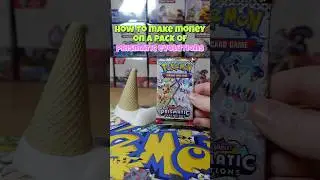 How to make money on a pack of prismatic evolutions 💰✨