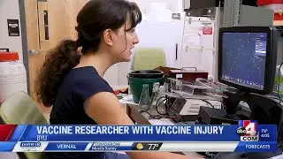 Vaccine researcher sustained vaccine injury