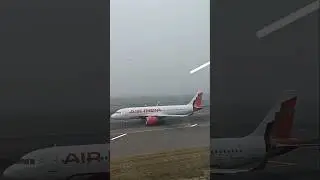 Air India at Delhi IGI Airport ✈️ Seamless Aircraft Operations #shorts #travel #airindia #igiairport