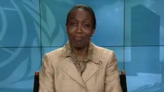Ambassador Dessima Williams calling for Voluntary Commitments for the Ocean Conference