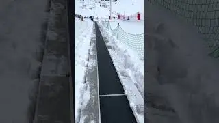 [Wotol inspection] Sunkid snow moving carpet for ski beginner 39 meters (Ref 2529279-17-FM)