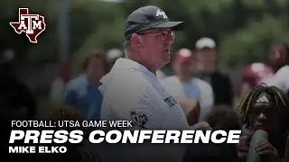 UTSA Game Week Press Conference: Mike Elko