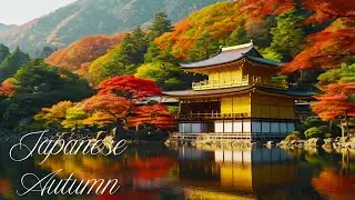 Japanese Autumn &ndash; Zen Piano at Golden Pavilion for Study, Sleep, and Relaxation