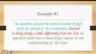 Advanced: Clauses and Punctuation