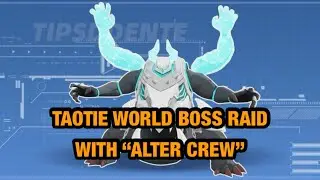 TAOTIE World Boss Raid w/ Crewmates | Tower of Fantasy | Sign - FLOW