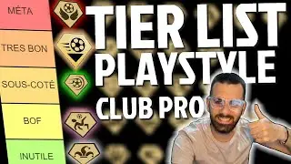 TIER LIST PLAYSTYLE EN OR EAFC 25 CLUB PRO