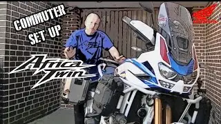 AFRICA TWIN -  My Commuting Set Up