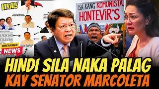 VIRAL NGAYON! ISANG MATRIX NILABAS NA- WALA SILANG MAGAWA KAY SENATOR MARCOLETA