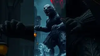 GODZILLA VS DARK GODZILLA#EpicBattle#MonsterFight#AIAnimation#CinematicAI#LegendAwakens#WhoWillWin