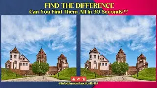 Can You Spot the Difference? | Challenge 21 | Test Your Observation in 30 Seconds | Palace Edition