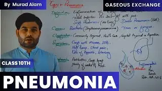 Pneumonia (Respiratory Disorder) l Biology 10th in Urdu/Hindi l Ch: Gaseous Exchange