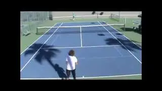 Tyler Linscott College Tennis Recruiting Video 2012