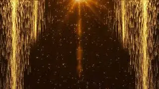 #goldenparticles animation of dust and shiny #event background 4k 2025