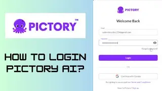 How to Login Pictory AI? Pictory AI Sign In
