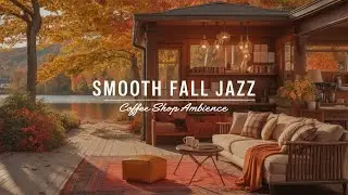 Jazz Relaxing Music at Cozy Cabin Ambience to Study ❄️ Snowfall, Fireplace Sounds for Sleeping 🔥 84