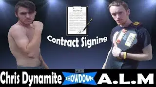 FBW Showdown Ep.4(A.L.M vs Chris Dynamite Contract Signing)