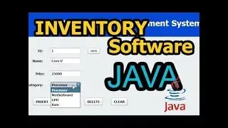Inventory Management Software Using Java and MySQL | Bangla Java  tutorial Part-01
