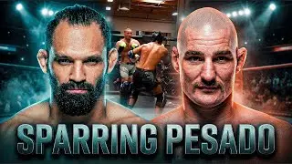 MICHEL PEREIRA X SEAN STRICKLAND | SPARRING PEGADO NA PREPARA&Ccedil;&Atilde;O PARA O UFC HOUSTON 🔥