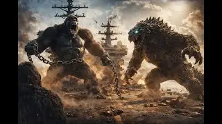 Giant Ape vs Deep Sea Monster  Ultimate Battle Scene