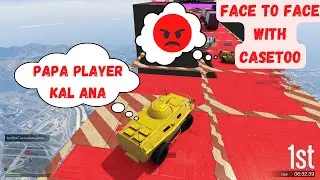 Defeating Papa Player(Casetoo) one more Time | Face to Face race GTA 5 | With @thecasetoopapa